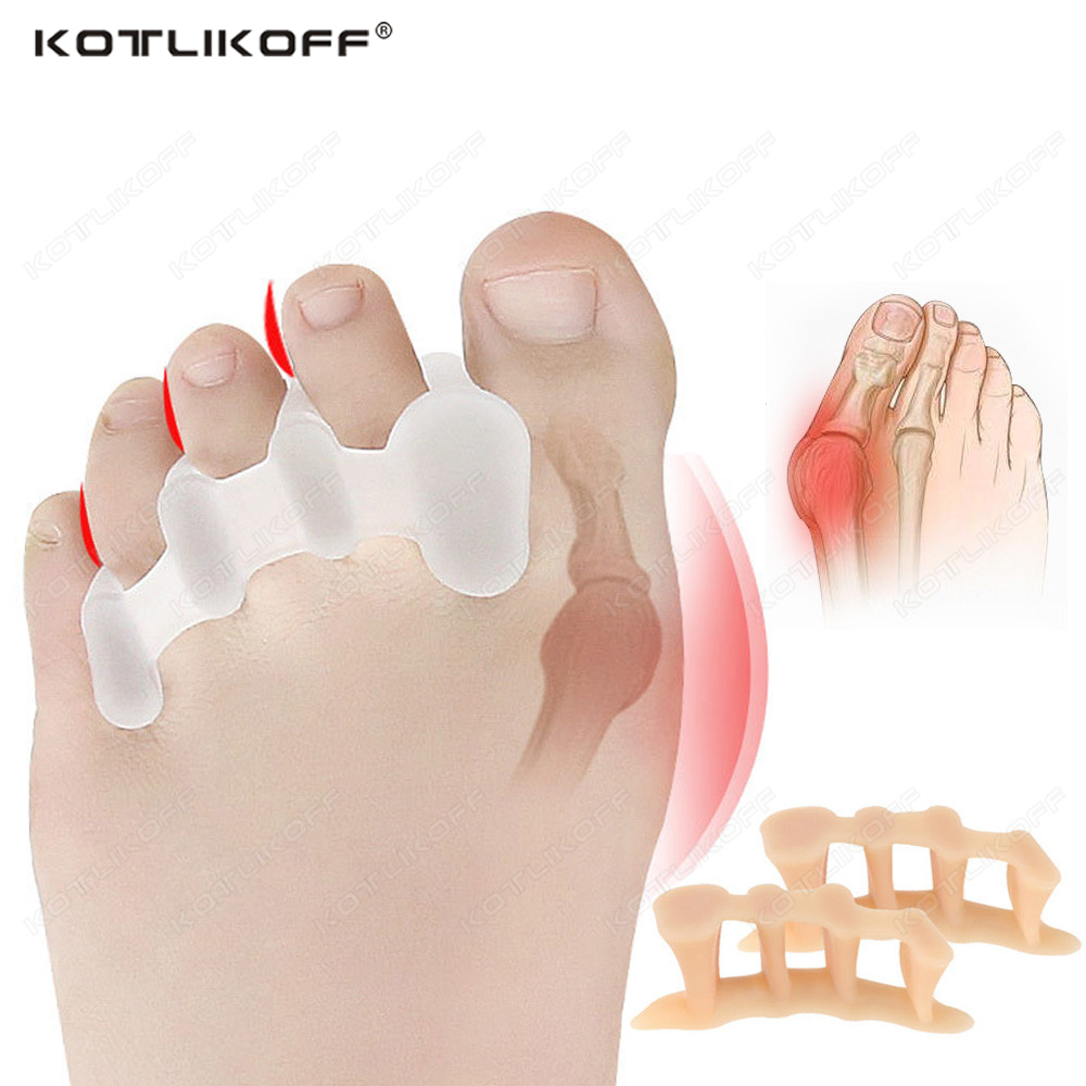 Toe Separator Silicon - Защитный разделитель пальцев ног, силиконовый корректор