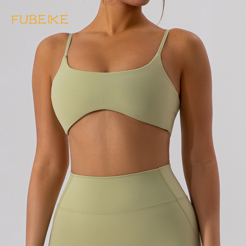 Pilates Yoga Clothes - FUBEIKE Бюстгальтер для йоги с плотной