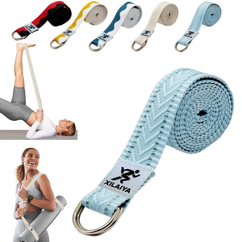 Pilates Yoga Mat - Регулируемый нескользящий ремень, подходит для занятий