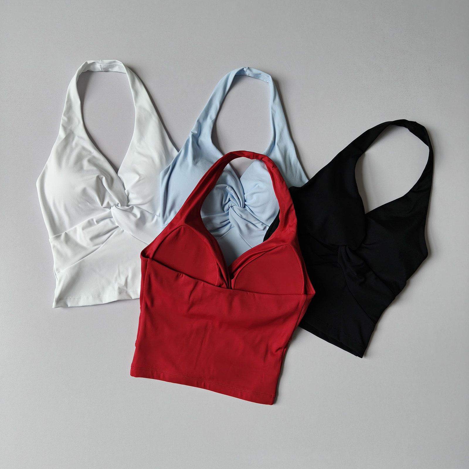 Pilates Yoga Wrap Top - Спортивный бюстгальтер-топ без бретелек для пилатеса