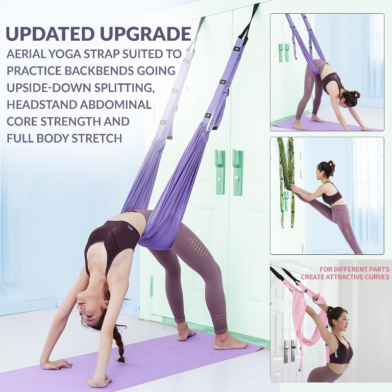 Pilates Yoga Body - Регулируемый гамак для аэройоги, набор для