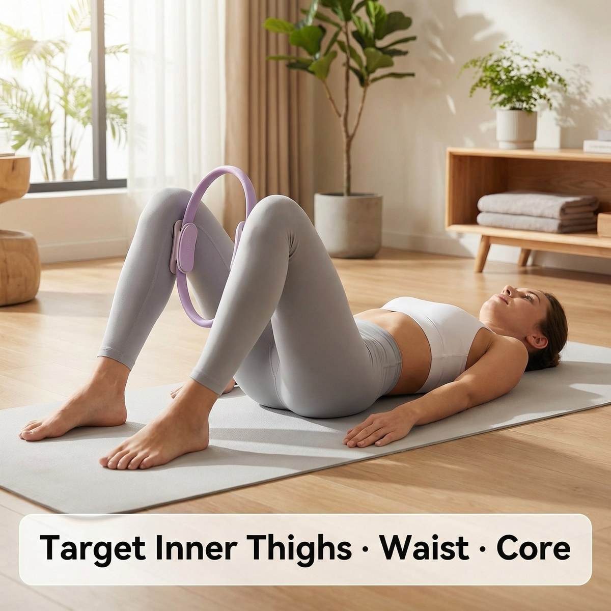 Pilates Yoga Resistance Ring - Кольцо для пилатеса 38 см: Волшебное