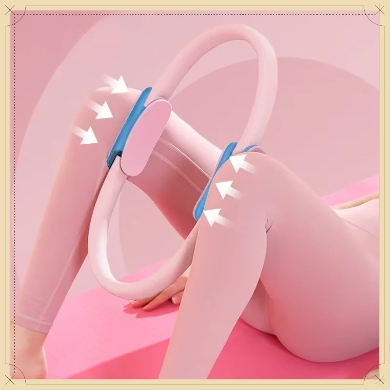 Pilates Yoga Resistance Ring - Фитнес-кольцо для пилатеса, тренажер сопротивления для