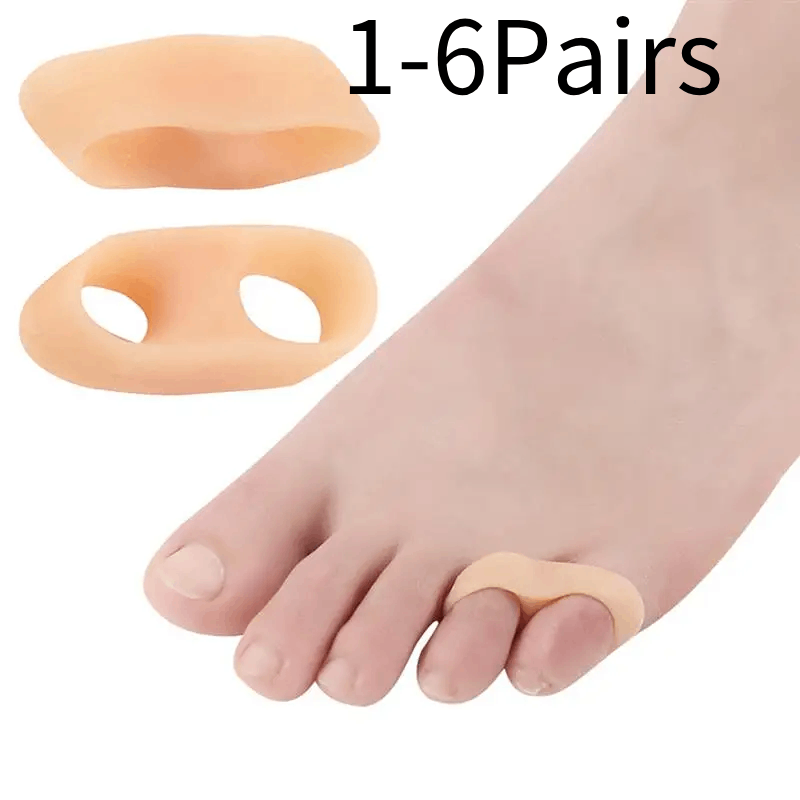 Toe Separator Silicon - 1/2/3/4/5/6 пар гелевая защита для пальцев,