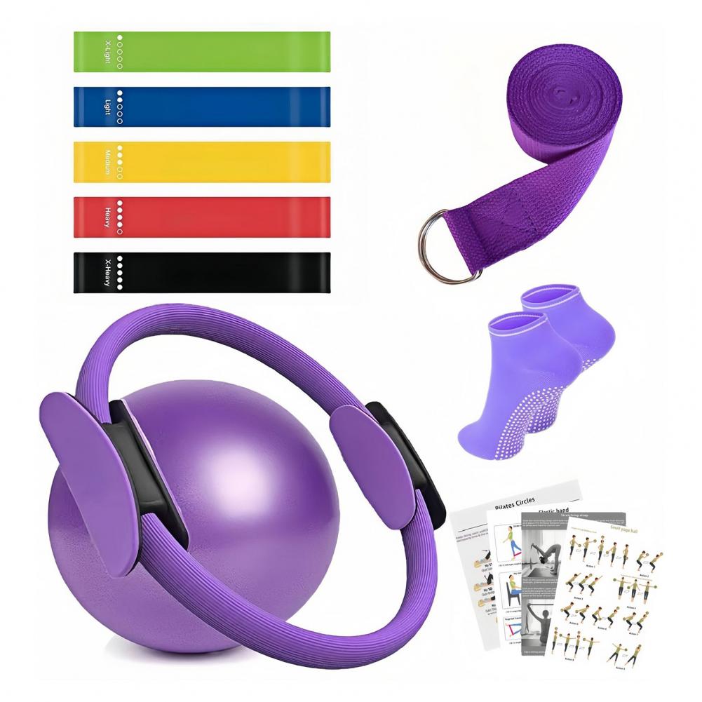 Набор для йоги и фитнеса из 9  – обзор и цена Pilates Yoga Kit