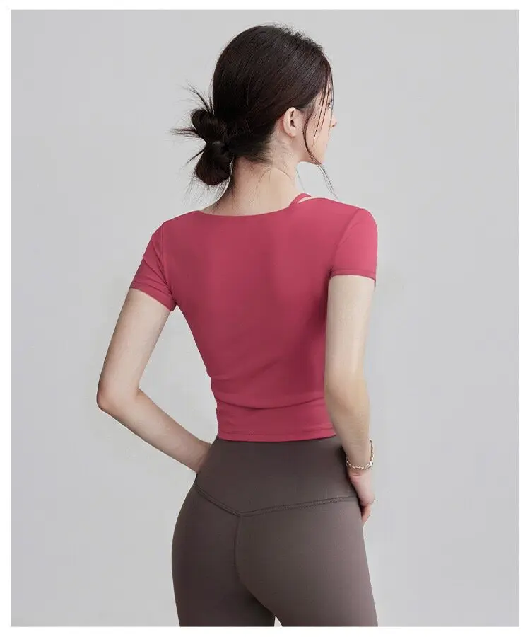 Одежда для йоги: летние топы с – обзор и цена Pilates Yoga Wrap Top