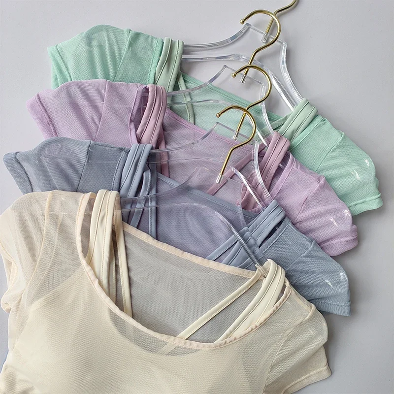 Женский спортивный костюм для  – обзор и цена Pilates Yoga Wrap Top