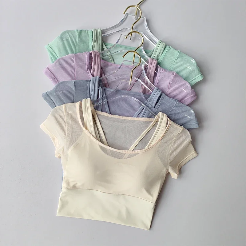 Женский спортивный костюм для  – обзор и цена Pilates Yoga Wrap Top