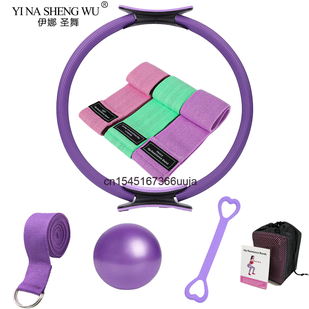 Набор колец для пилатеса из 8  – обзор и цена Pilates Yoga Resistance Ring