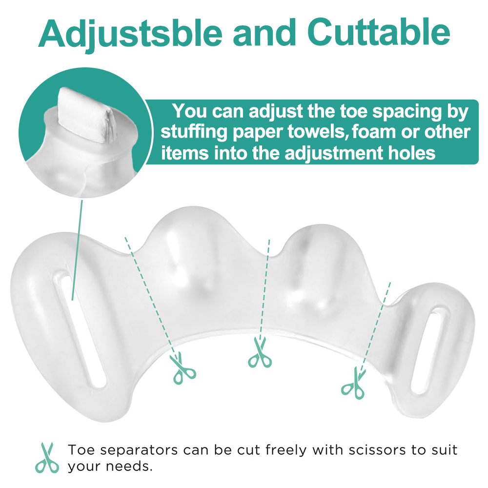 1 пара гелевых жестких силикон – обзор и цена Toe Separator Silicon