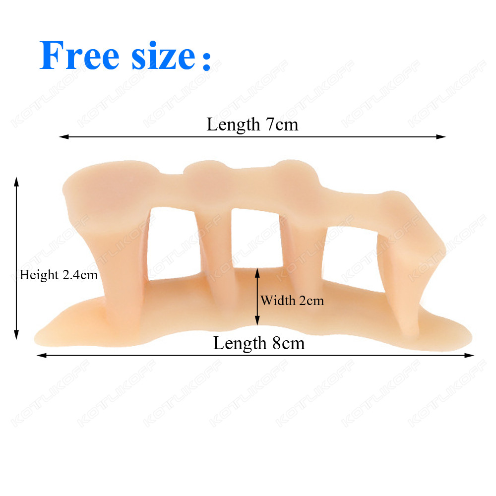Защитный разделитель пальцев н – обзор и цена Toe Separator Silicon
