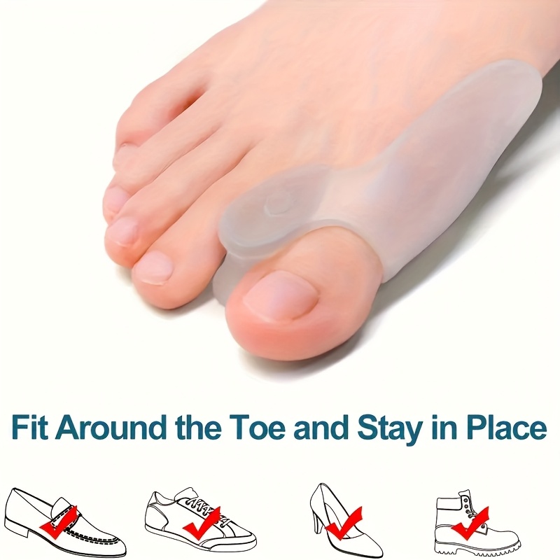 1 пара силиконовых накладок на – обзор и цена Toe Separator Silicon