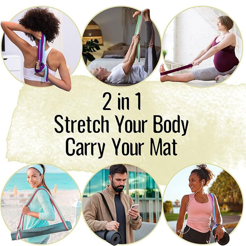 Регулируемый нескользящий реме – обзор и цена Pilates Yoga Mat