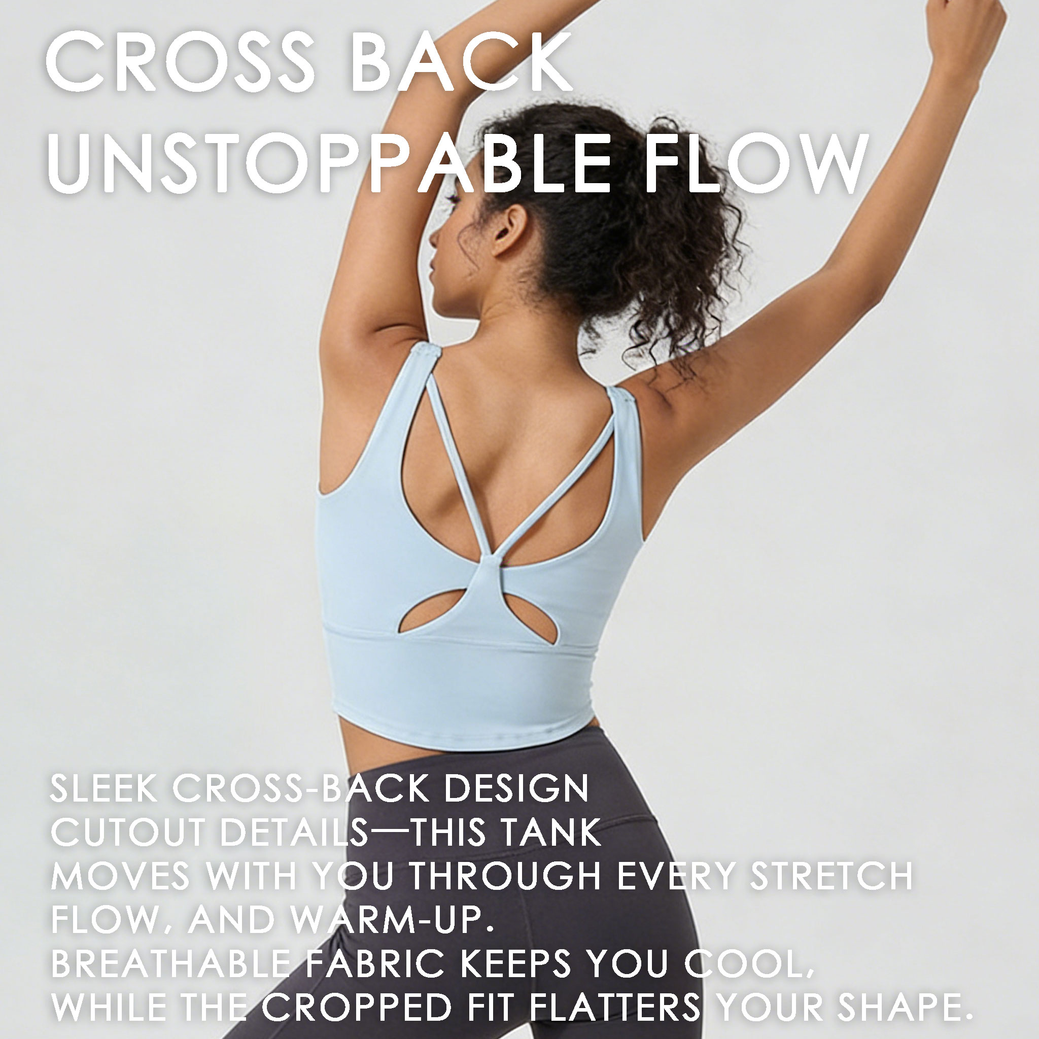 Женский спортивный бюстгальтер – обзор и цена Pilates Yoga Wrap Top