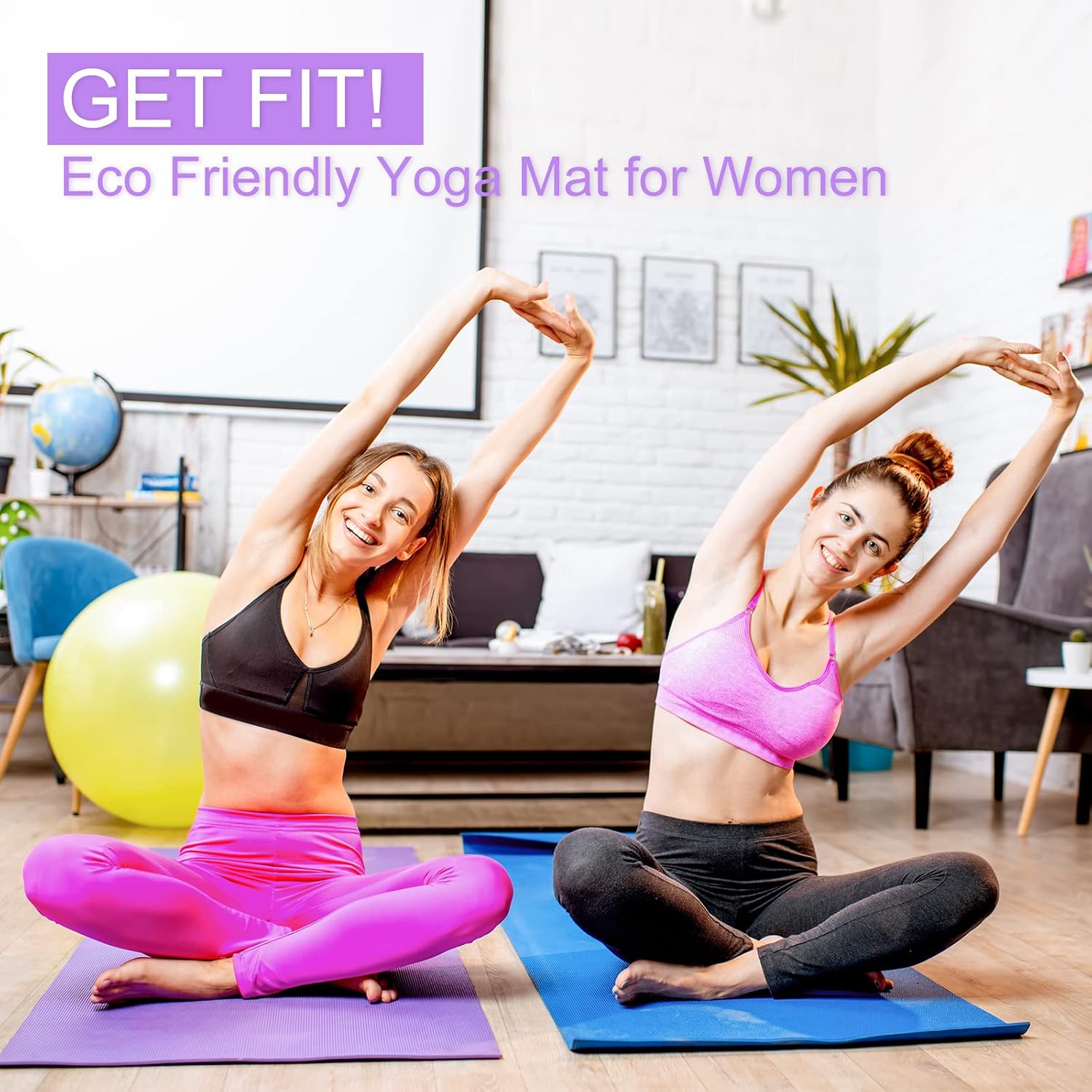 Тонкие коврики для йоги толщин – обзор и цена Pilates Yoga Class