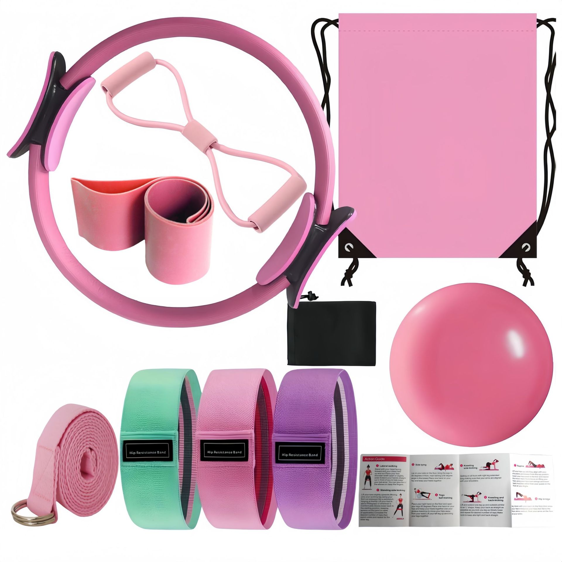 Новый комбинированный набор из – обзор и цена Pilates Yoga Resistance Ring